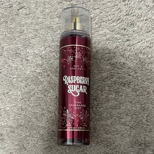 Bath & Body Works Raspberry Sugar Fine Fragrance Mist - Deep Berry Red